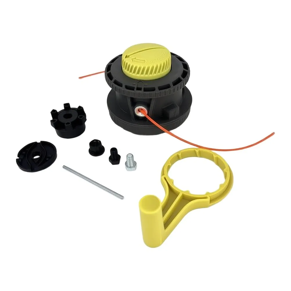 String Trimmer Replacement Head Compatible with RY15526 RY15529 - Precision Engineered Metal Plastic Weeding Head