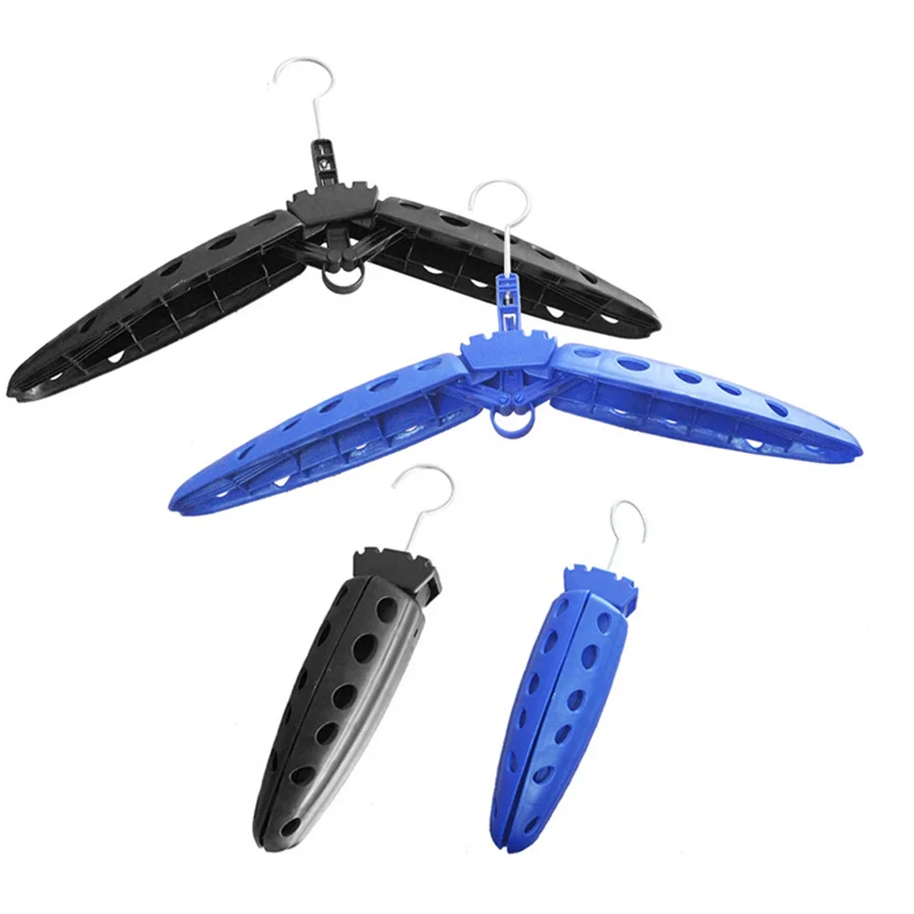 Foldable Wetsuit Hanger Diving Surf Drysuit Outdoor Travel Swimwear Hanger Stand Fast Dry Surf Diving Suit Thickened Drying Rack