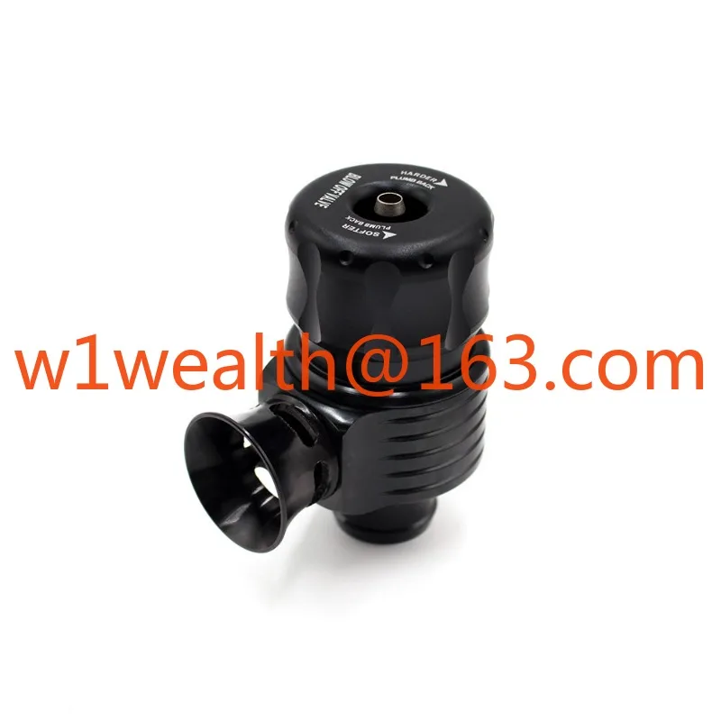 Automobile modification universal adjustable turbine pressure relief valve 25mm unilateral pressure relief valve row BOV