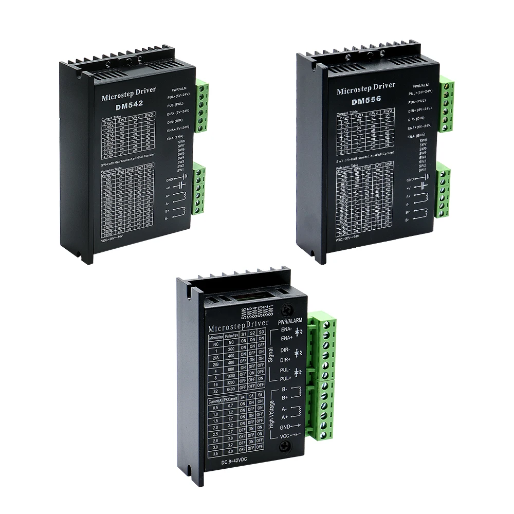 Nema23 محرك متدرج دودة علبة التروس RV030 مخفض السرعة مع مخرج 14 مللي متر 3A 56 مللي متر 1.2NM 172Oz-in dm542 مجموعة السائق تحويل جهاز التوجيه باستخدام الحاسب الآلي