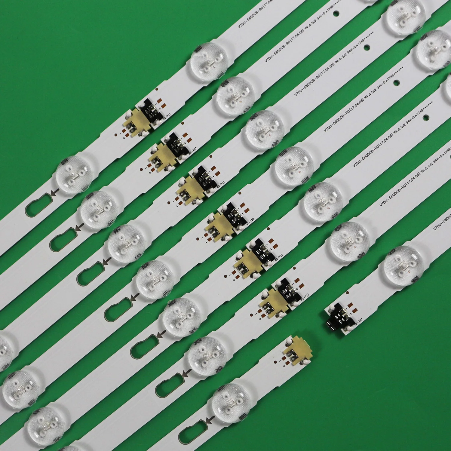 LED strip for UN58MU6071 UN58MU6125 UN58MU6120 UE58MU6125 UA58NU7103 UE58MU6199 V7DU-580DCA-R0 V7DU-580DCB LM41-00516A LM-00517A