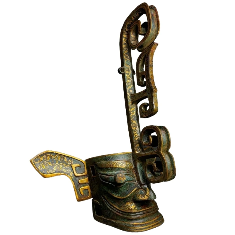 Extra-large treasures, Samsung bronzes, pure copper masks, exquisite craftsmanship and exquisite style