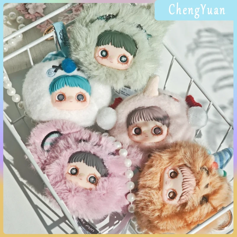 

Новая оригинальная серия Maymei Crazy Circus, слепая коробка, кавайный кулон, милая коллекция кукол, украшение для рабочего стола, модный тренд, подарок для девочки