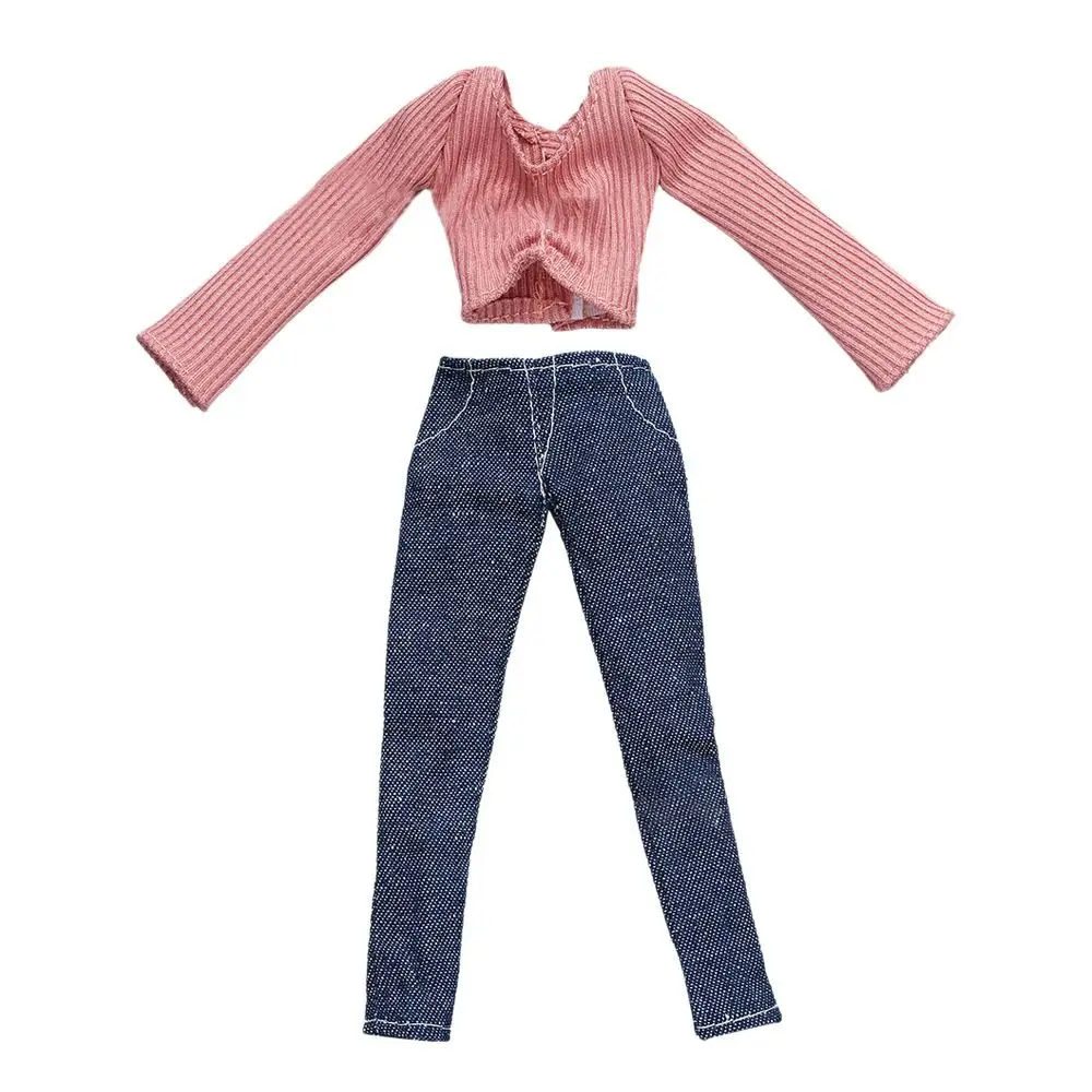 

High Quality Fashion Clothes T-shirt Skirt Casual Wear Handmade Jeans Pants DIY Girl Gift 1/6 &29~32 cm