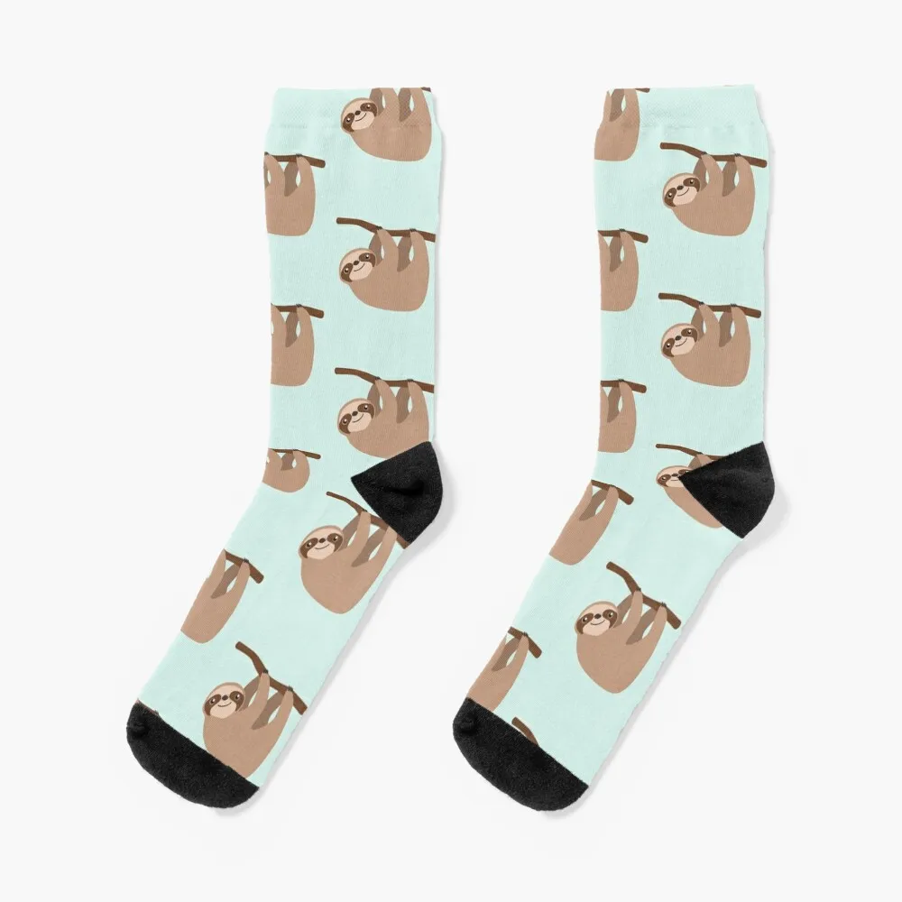 

Cute Baby Cartoon Sloth Design Socks socks for man long socks man hockey socks for woman