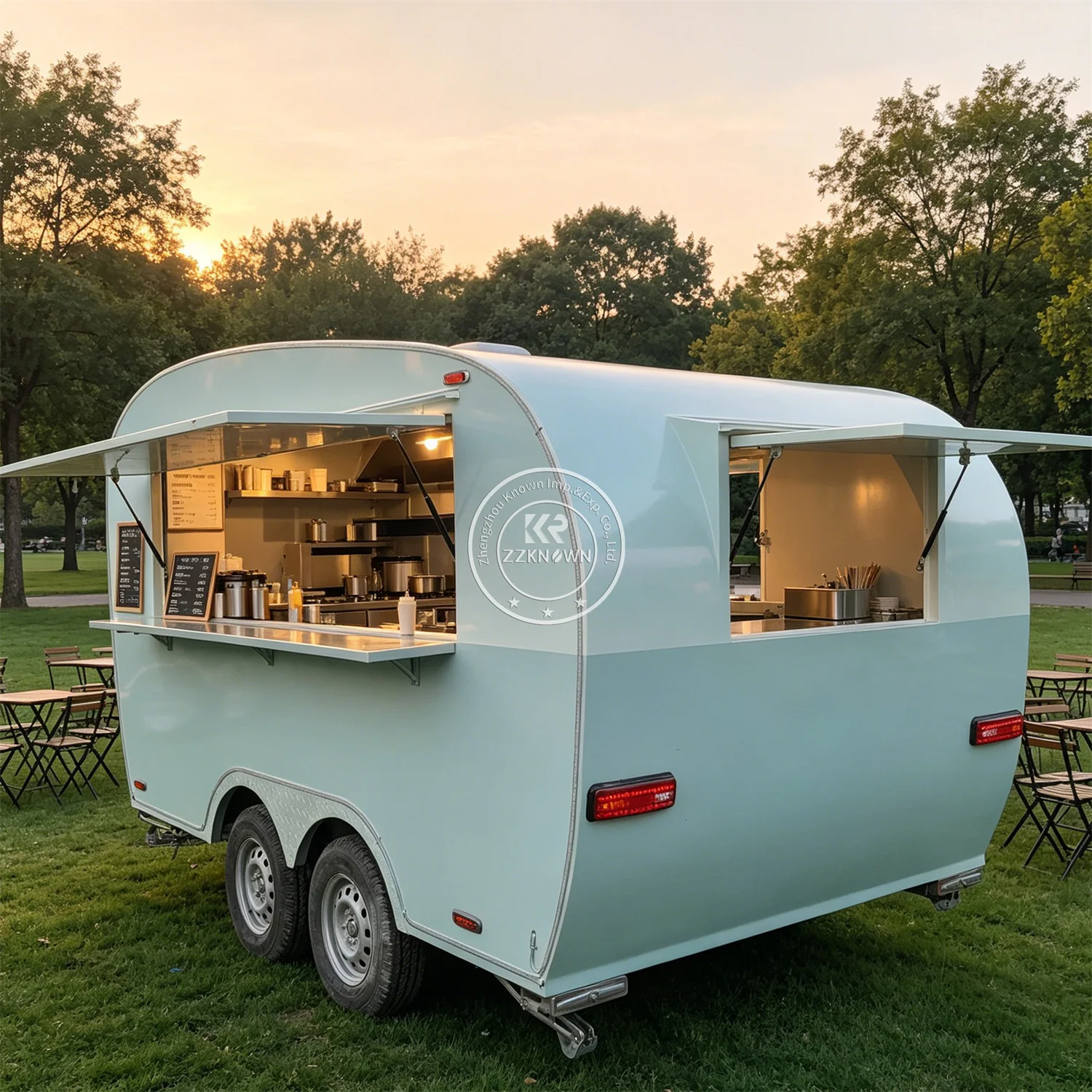 Best Selling Mobile Popcorn Coffee Ice Cream Lemonade Snow Cone Cart Concession Trailer Fast Food Truck With Full Kitchen