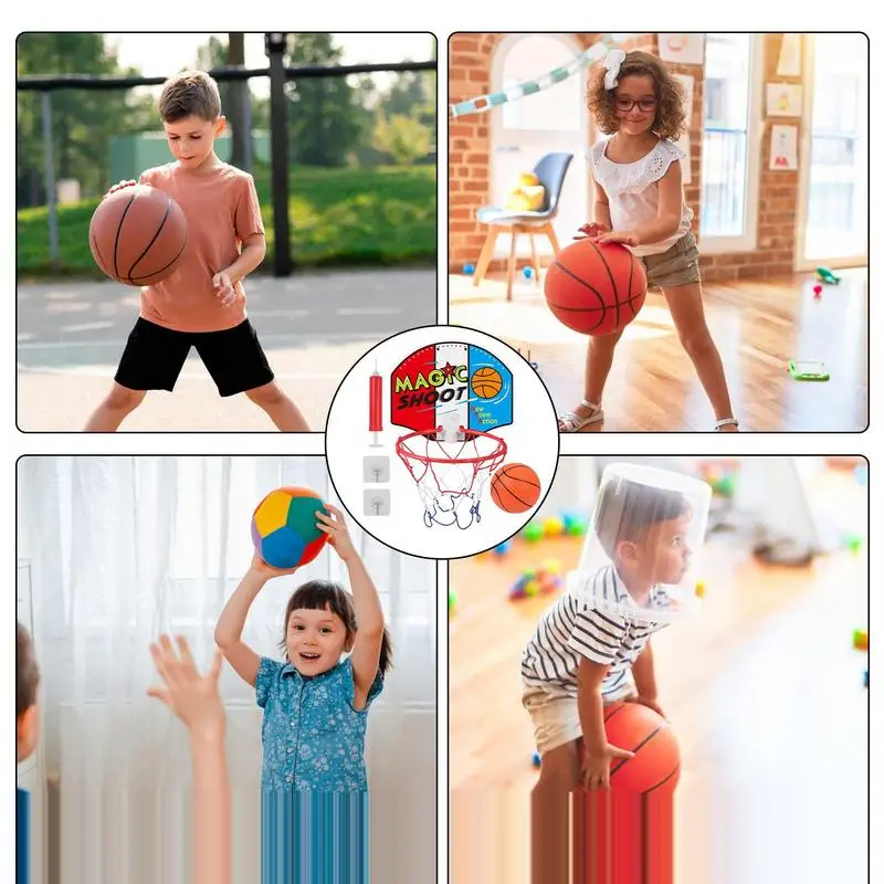 Basketball Hoop Set For Kids Toddler Basketball Set Basketball Practice Toy For Kids Mini Basketball Indoor Basketball Hoop For