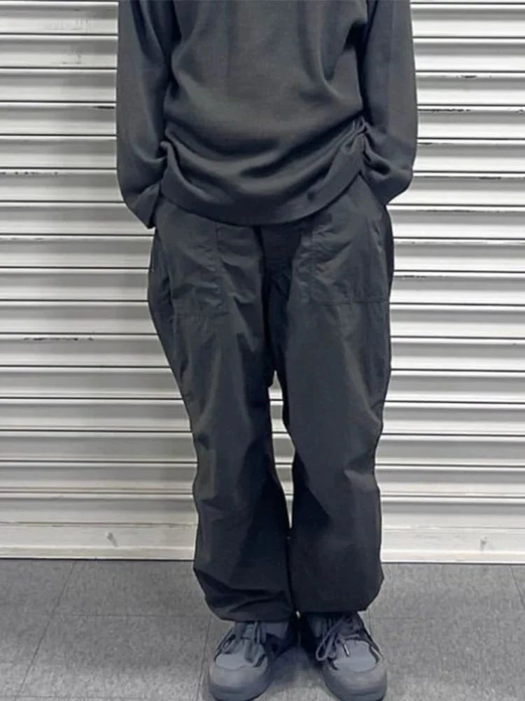 

N.HOOLYWOOD Big Pocket Functional Tooling Pants NH Nylon Waterproof Loose Casual Parachute Pants