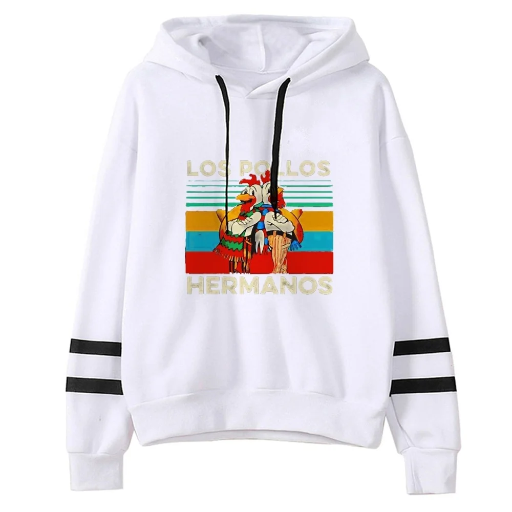 Breaking Bad Los Pollos Hermanos sweatshirt fashion tops graphic 2026 ladies clothes winter warm Female Women Loose
