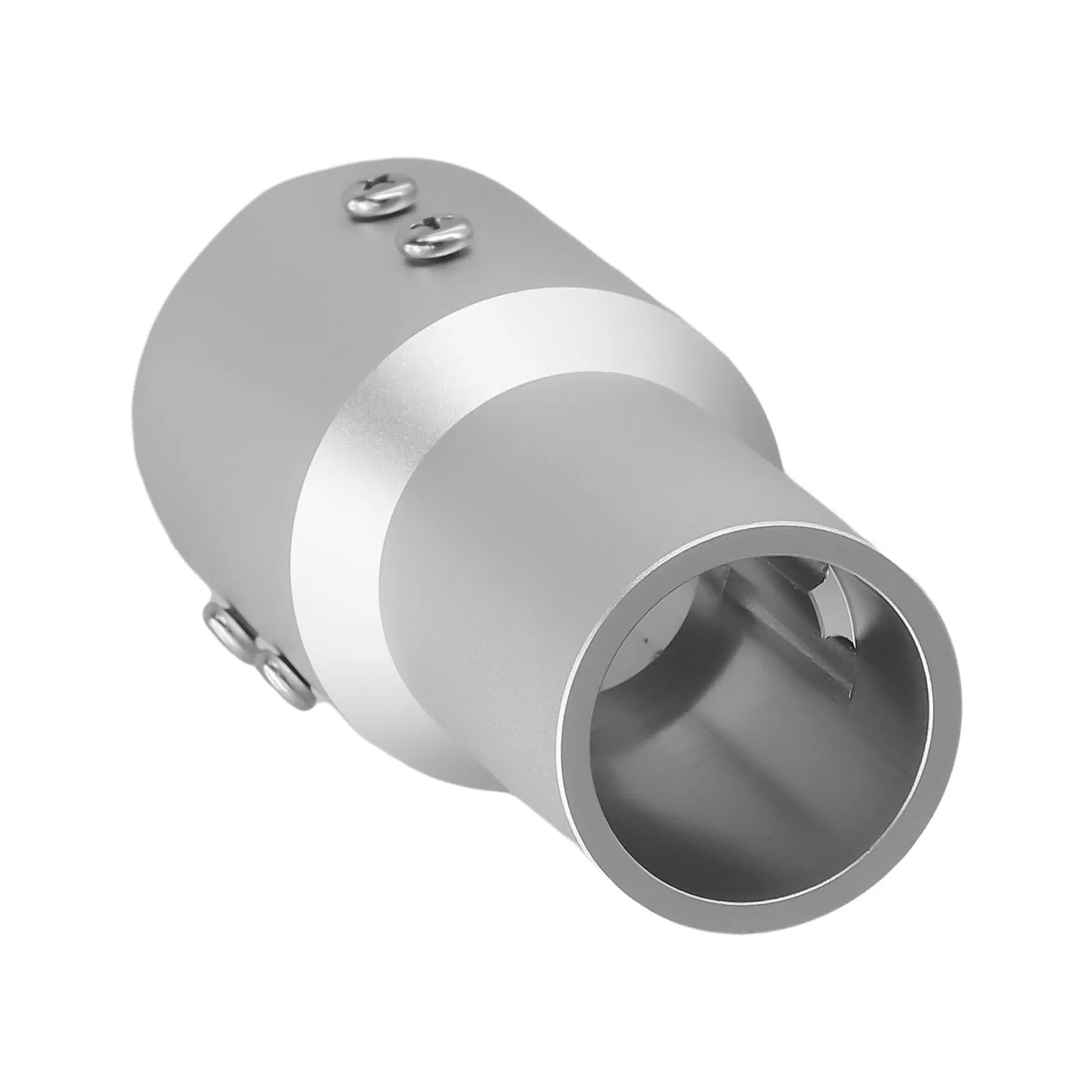 Aluminum Pipe Adapter For Starlink Gen 2 Mast Reducer Round Tube Mount 0.8-2 Inch Pole Bracket With Screws Outdoor Installation