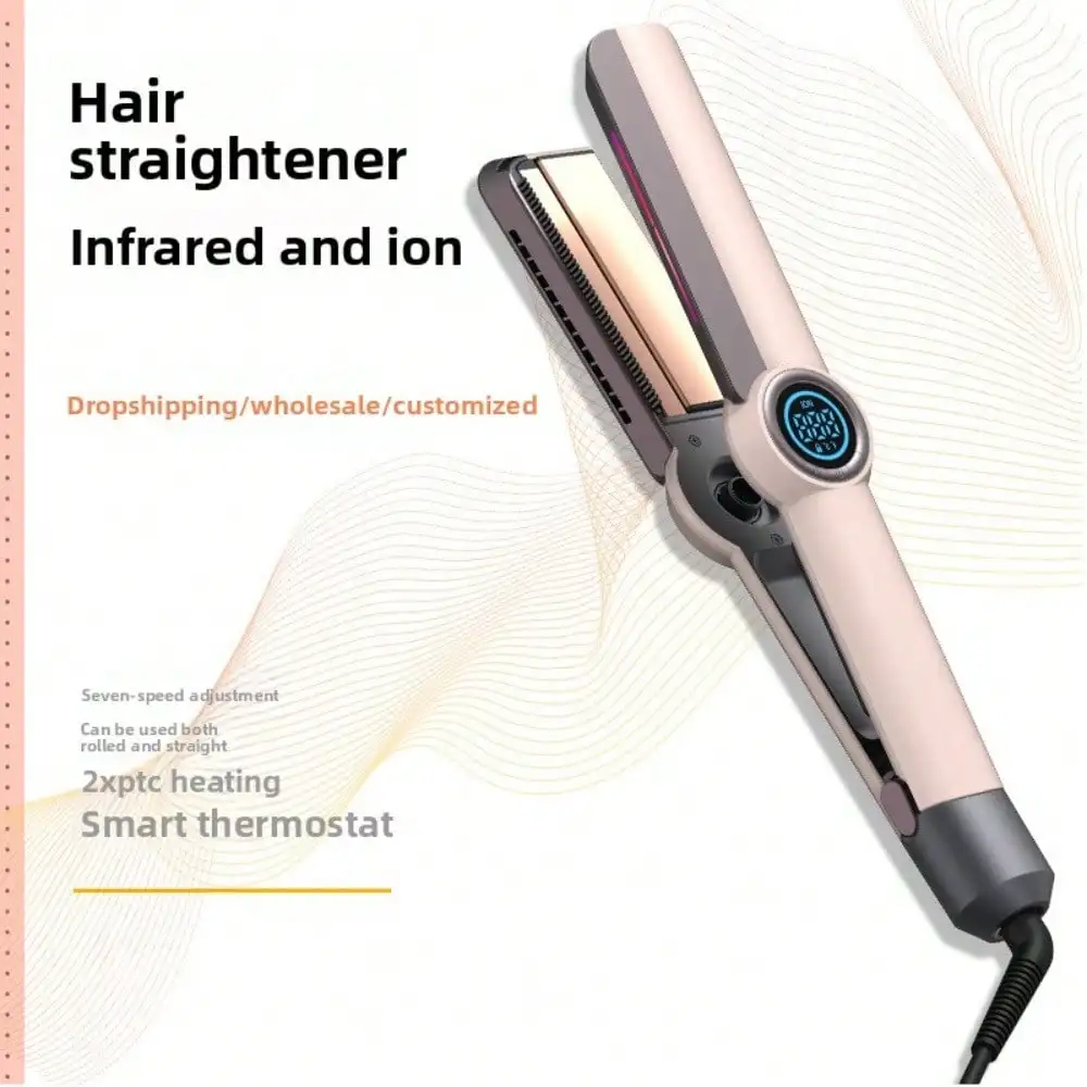 New Hair Straightener Wet And Dry High-Speed Negative Ion Hair Care Splint Cold Air Straightener Hair Dryer