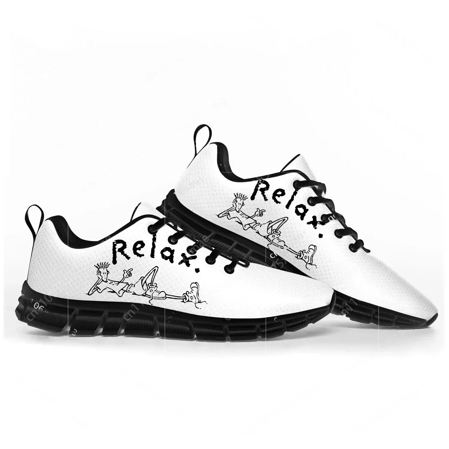 Fido Dido Sports Shoes Mens Womens   Customized Sneakers Casual Tailor-Made Shoe High Quality Couple Black