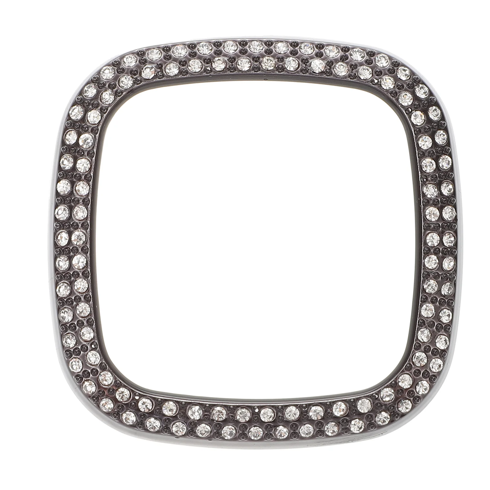 

Electroplating Protective Shell Smart Watch Case with Tempered Film Cover Bling Compatible Accessories