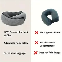 Travel Neck Pillow Memory Foam 5