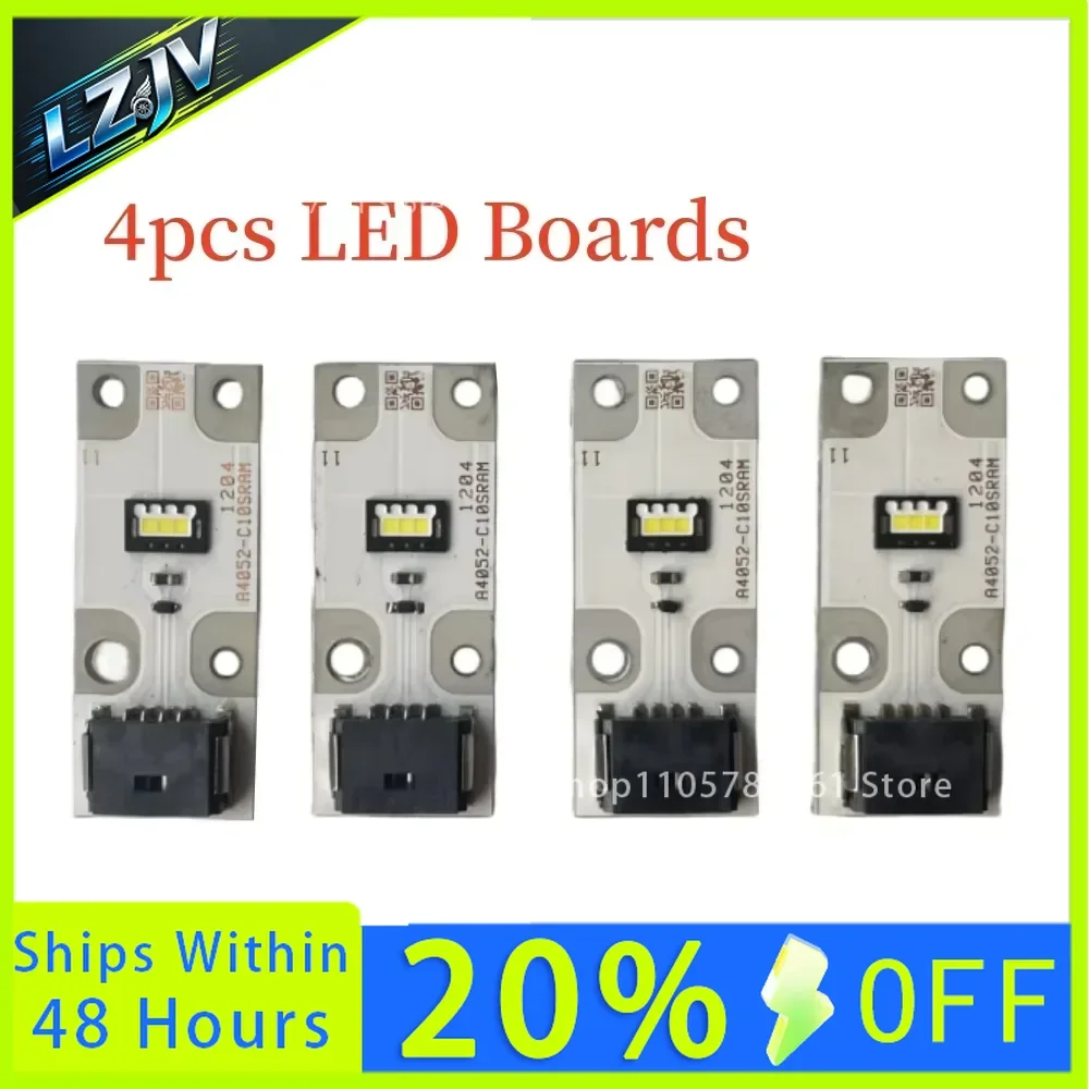 LZJV 4pcs Headlight DRL Module Driving Module White Color 63117263051 For BMW X3 X5 F15 X6 F16 2013 2014 2015