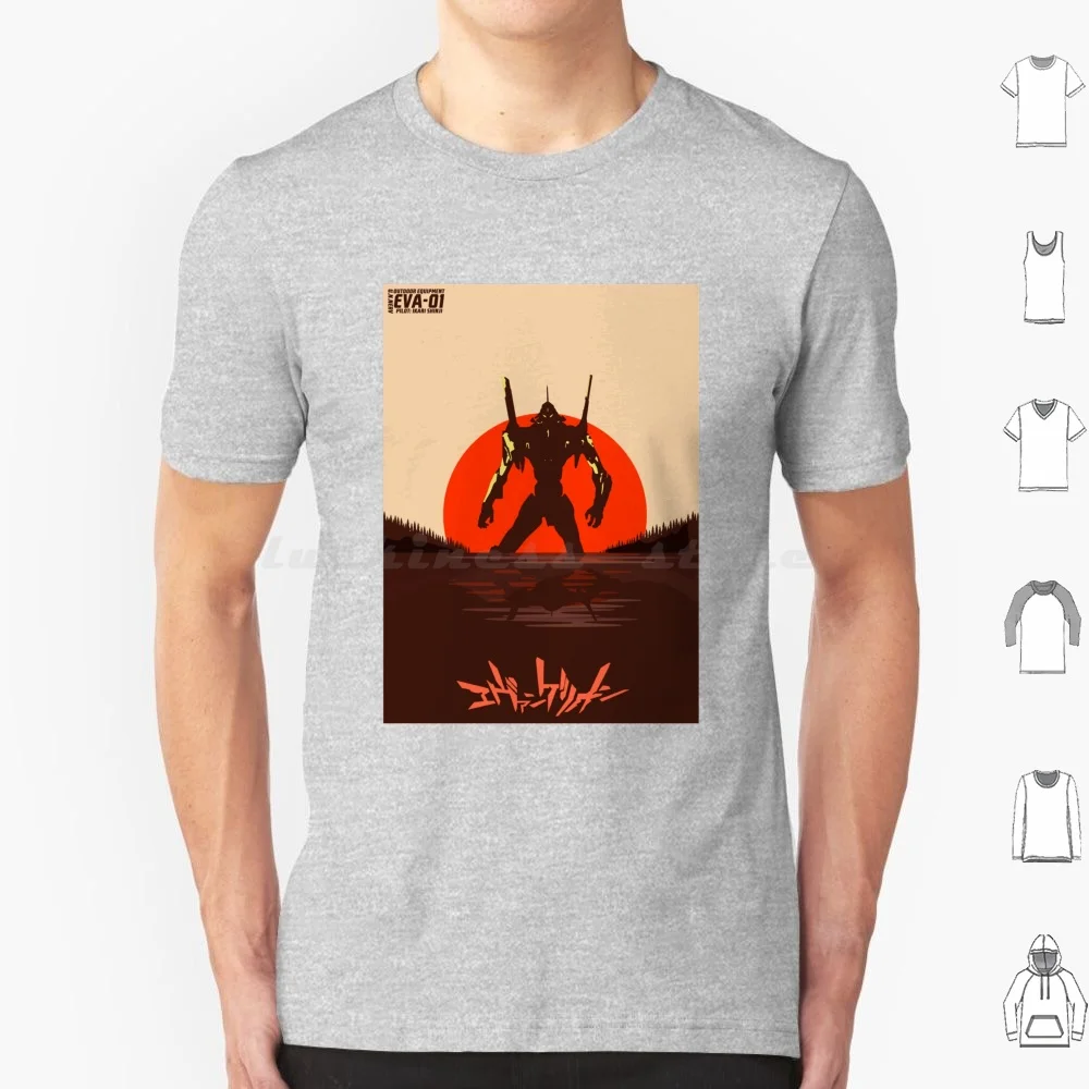 Eva-01 T Shirt Men Women Kids 6xl Eva 01 Sinji Azuka Laugh Ayanami Sleeve