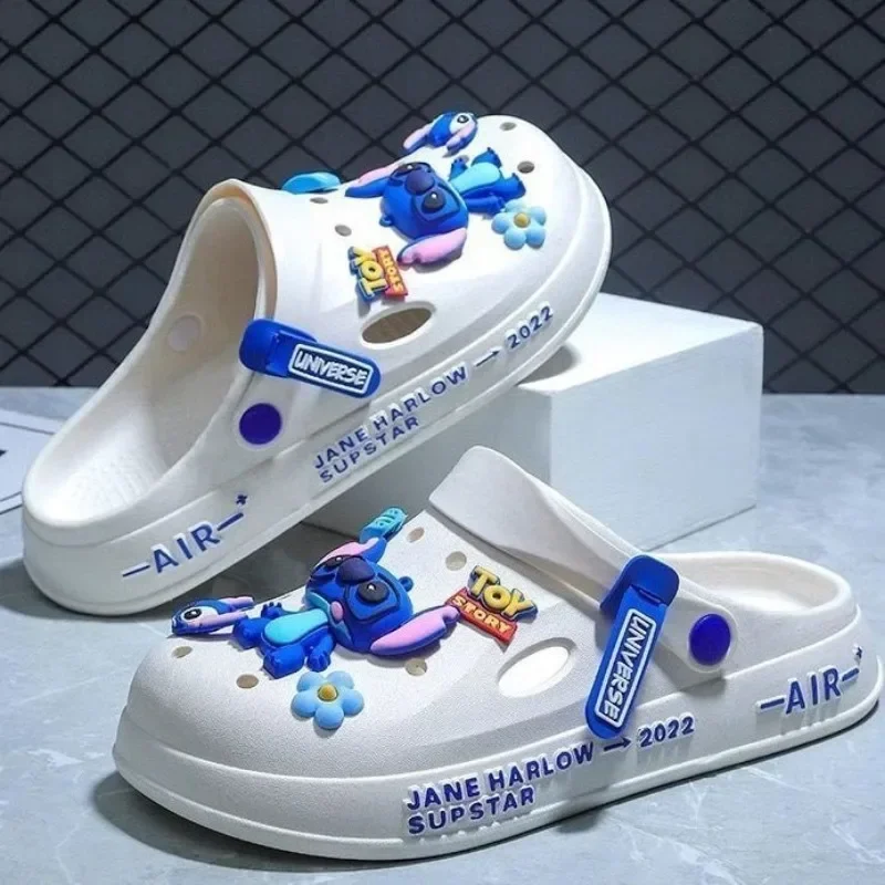 Kawaii stripfiguur Stelten, gatschoenen, schattige heren knappe, trendy, antislip en anti-geur pantoffels, vakantiecadeaus