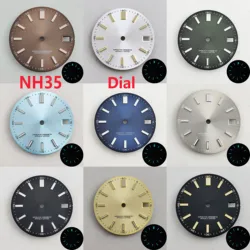 NH35 dial blue Luminous 28.5mm dial Suitable for NH35/NH36 movement watch accessories