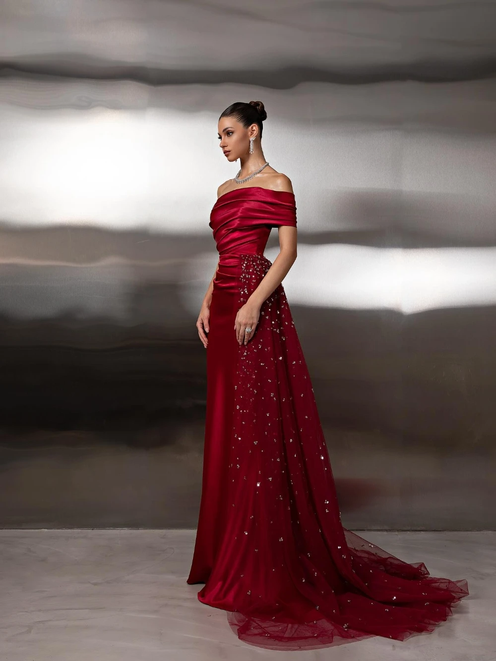red plus size prom dresses Primavera Couture 14002 Curvy One Shoulder Dress Sequins 24 / LIGHT TURQUOISE holding its own with clean simplicity Red Strapless Sweetheart Sequins Plus