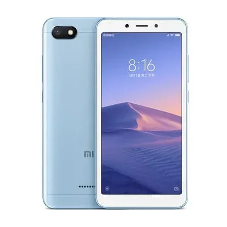 Smartphone Xiaomi Redmi 6A 3G 32G Firmware Global MediaTek Helio A22 5.45" 13MP 3000mAh telefone usado