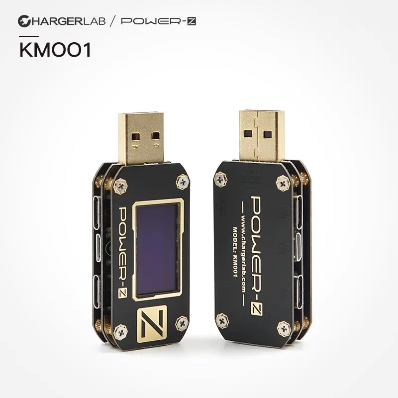 

ChargerLAB POWER-Z USB Dual Type-C KM001Pro KM001 Pro PD тестер USB ток, емкость мощности QC3.0 2,0, кабель, измеритель