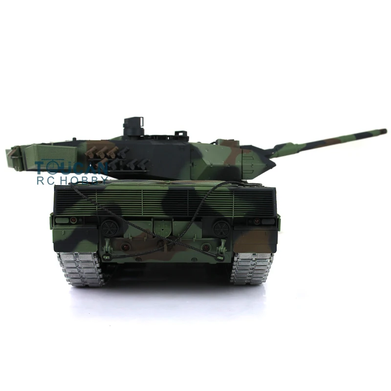 1/16 HENG LONG 7.0 Leopard2A6 RC Tank 3889 360 Turret Barrel Recoil Metal Idler RC Panzer Toys for Boys TH17590-SMT4