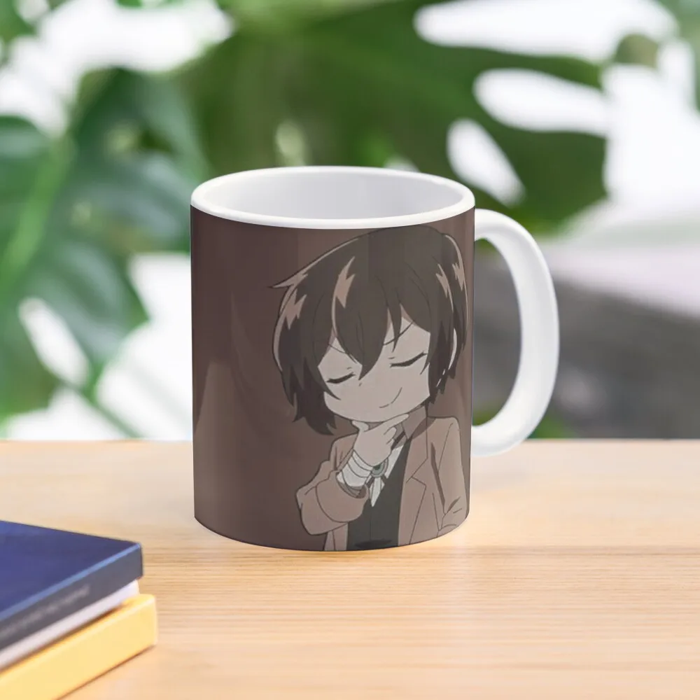 

Cute dazai osamu chibi Coffee Mug Creative Cups Personalized Gifts Breakfast Cups Cute Mugs