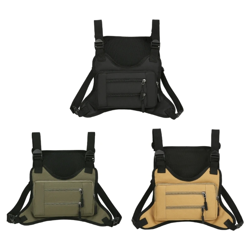 

Cycling Chest Pack Watertight Running Chest Bag Sports Chest Bag for Men Women