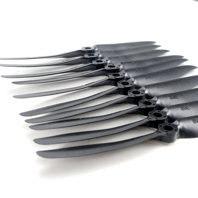 10/100 Stück 6 x 4 6040 Glasfaser-Nylon-Propeller für RC-Flugzeug-Quadcopter, bürstenloser Hochgeschwindigkeitsmotor, 2450 APC-Requisiten – Detail 4