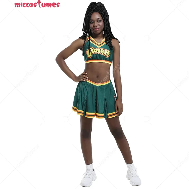 Cheerleader Clovers Uniform Clovers Cheerleader Costume Cartoon Halloween Costumes Aliexpress