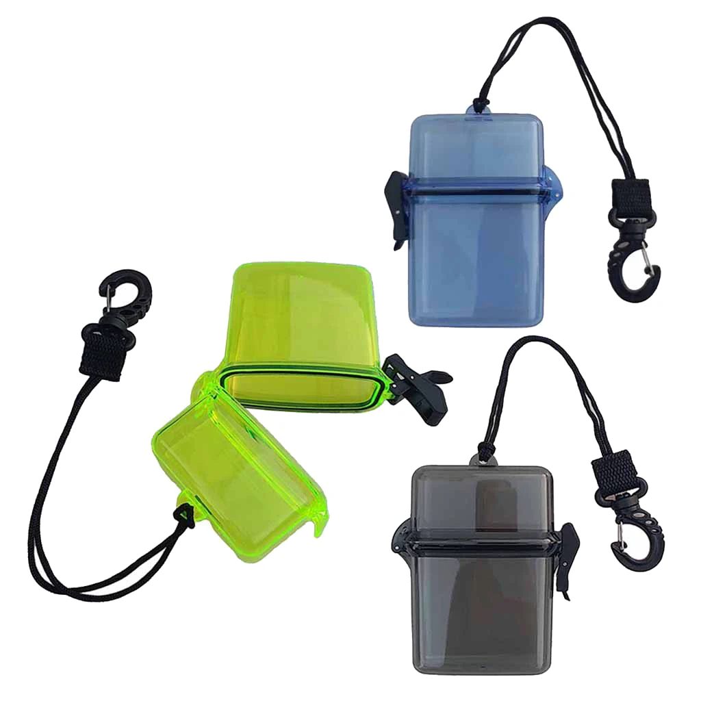 Compact Waterproof Dry Container Plastic Case for Boating Kayaking Surfing and Outdoor Camping Supplies