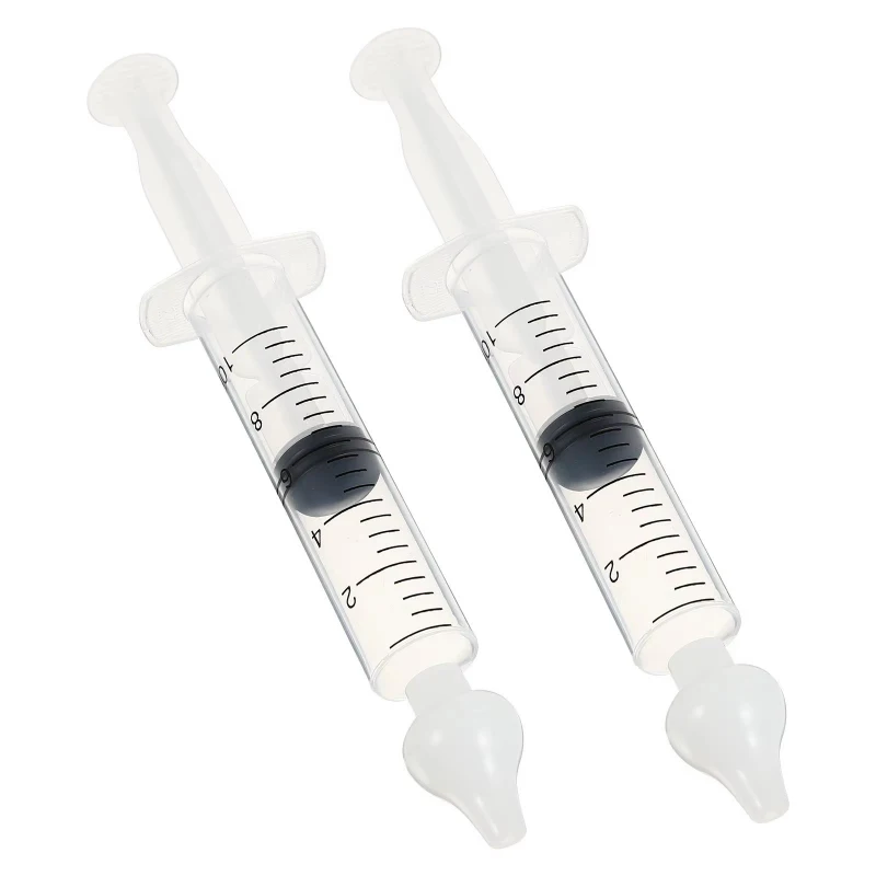 10ML/20ML Baby Nasal Aspirator Syringe Baby Nose Cleaner Rhinitis Nasal Washer Irrigator Needle Baby Nose Washing for Children