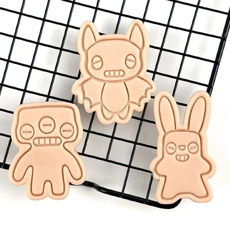 Fuggler Cookie Molds Cartoon cute and playful Fashionable and Personality Simple Creative and good-looking DIY Press Baking Tool - view 3
