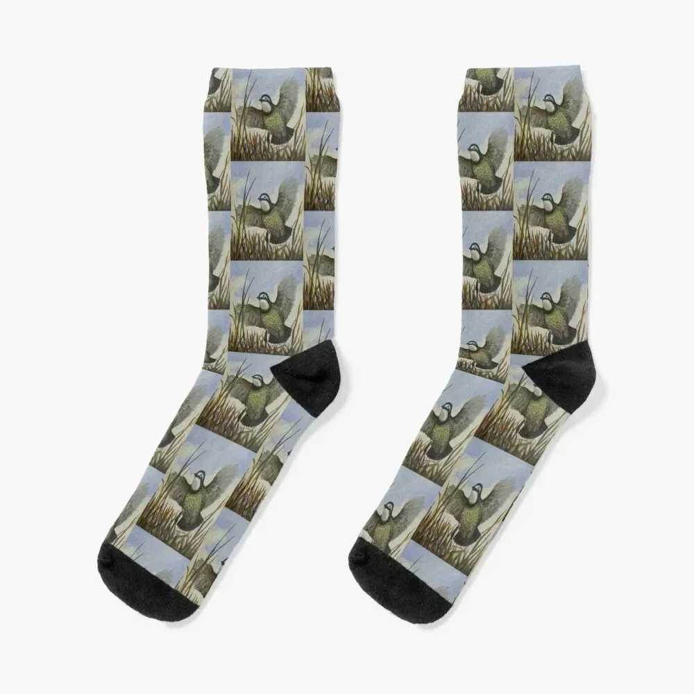 

Bobwhite Quail Flushed Socks man funny gift football Woman Socks Men's