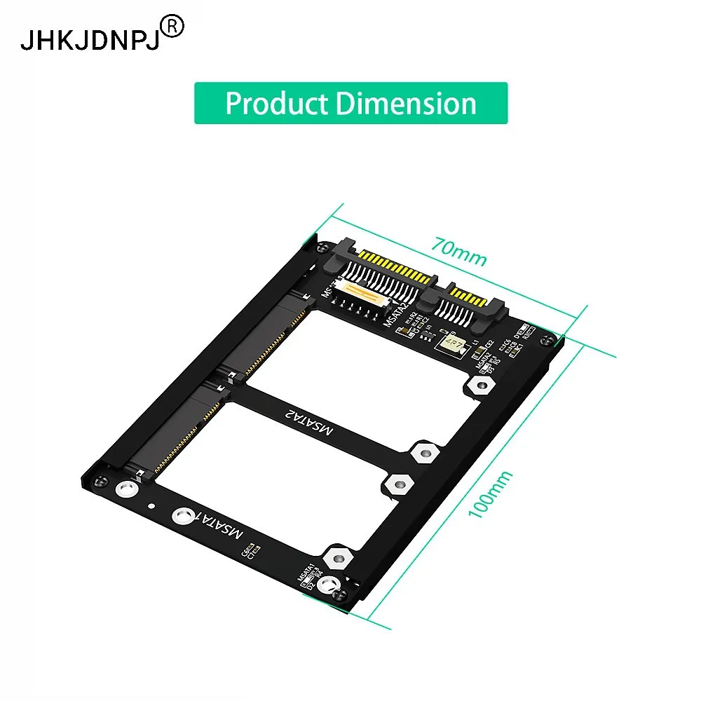 Dual Msata SSD to 2.5
