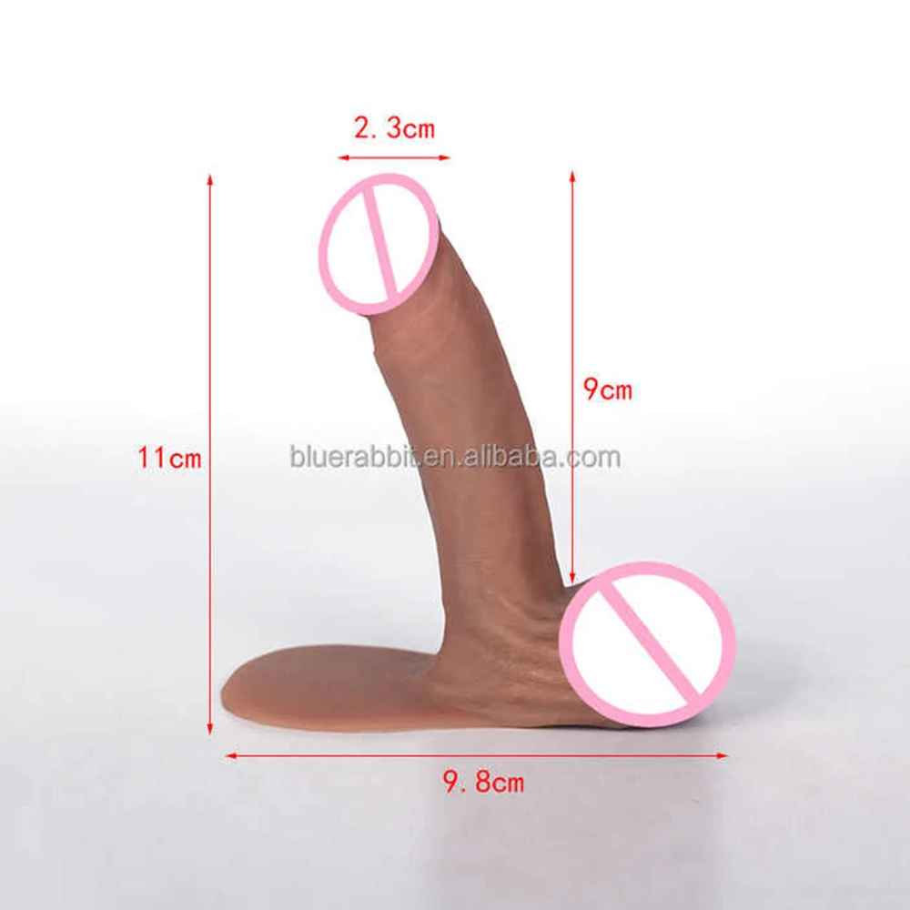 FTM Packer Super Soft Silicone Realistic Small Dildo Penis Masturbator FTM Trans