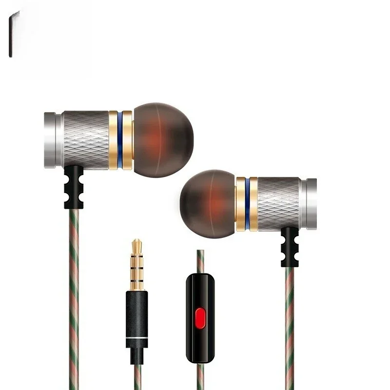 SL350 headphones noise-canceling headphones monitor with microphone in-ear bass support live games