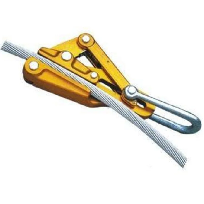 

25-70 Aluminium magnesium alloy thread clamp for wire, steel strand wire grip industrial grade steel wire clamp Pulling tighteni