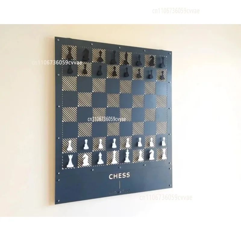 magnetic-chess-checkers-set-giant-wall-board-hanging-home-decor