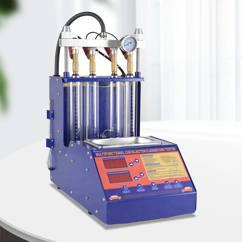 

Car Fuel Injector Ultrasonic Cleaner High Pressure Direct Injection Tester No Disassembly Required Efficient Cleaning Easy Use