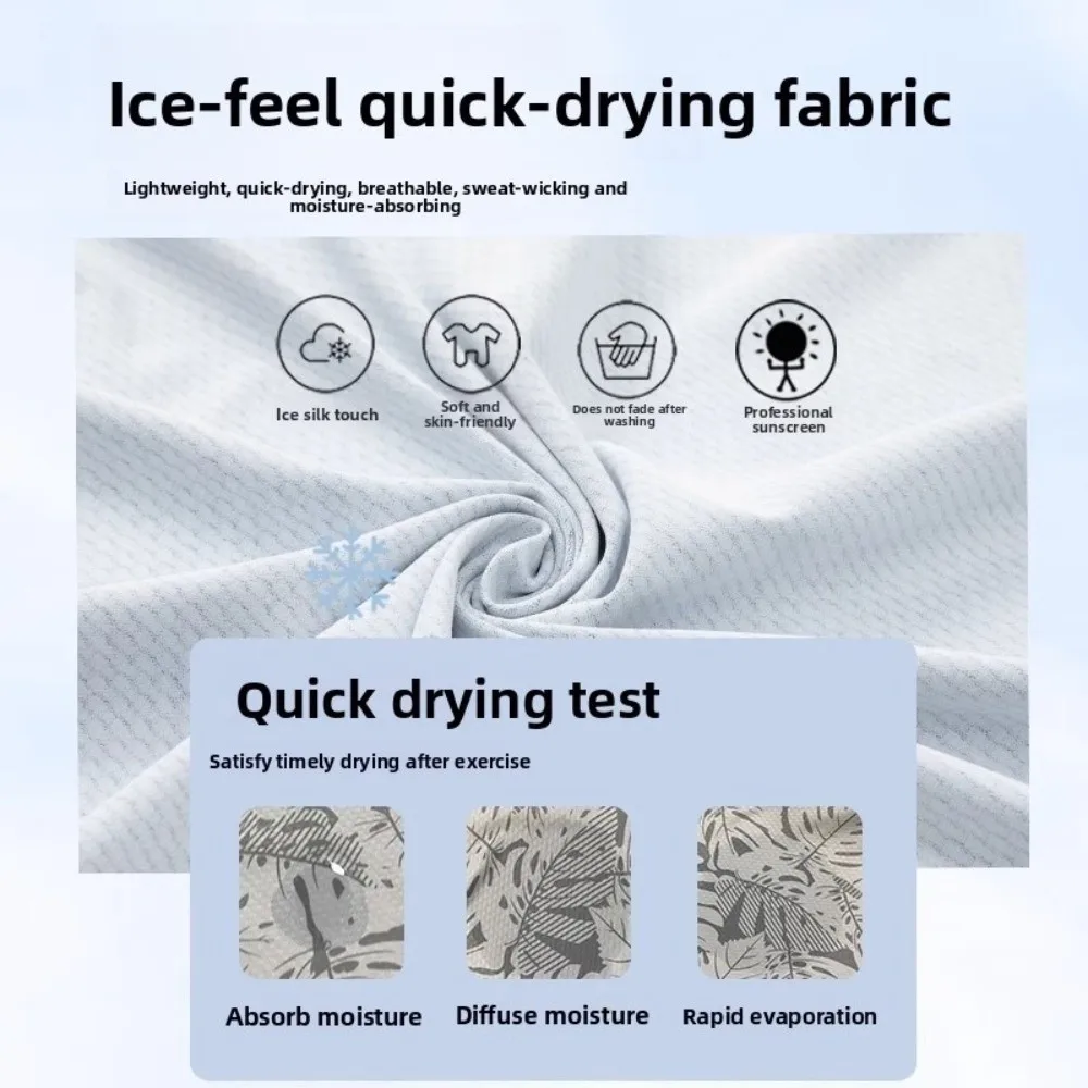 Ontwerp met capuchon Visserijshirt Prestatiestof Lichtgewicht materiaal Outdoor Hoodie Zomermasker UV-beschermingsshirt