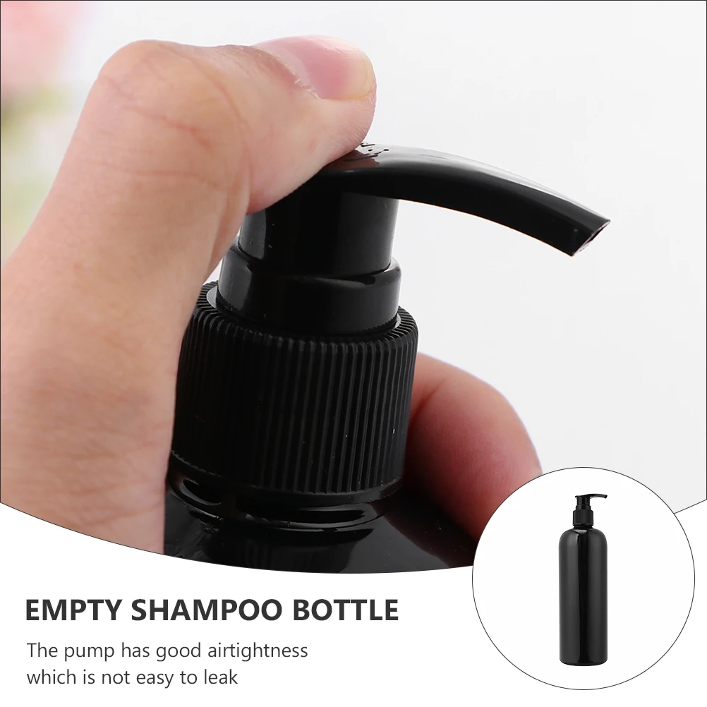 

4 Pcs Bottle Set Emulsion Shower Gel Toiletries Shampoo Bottles Container Press-type Travel