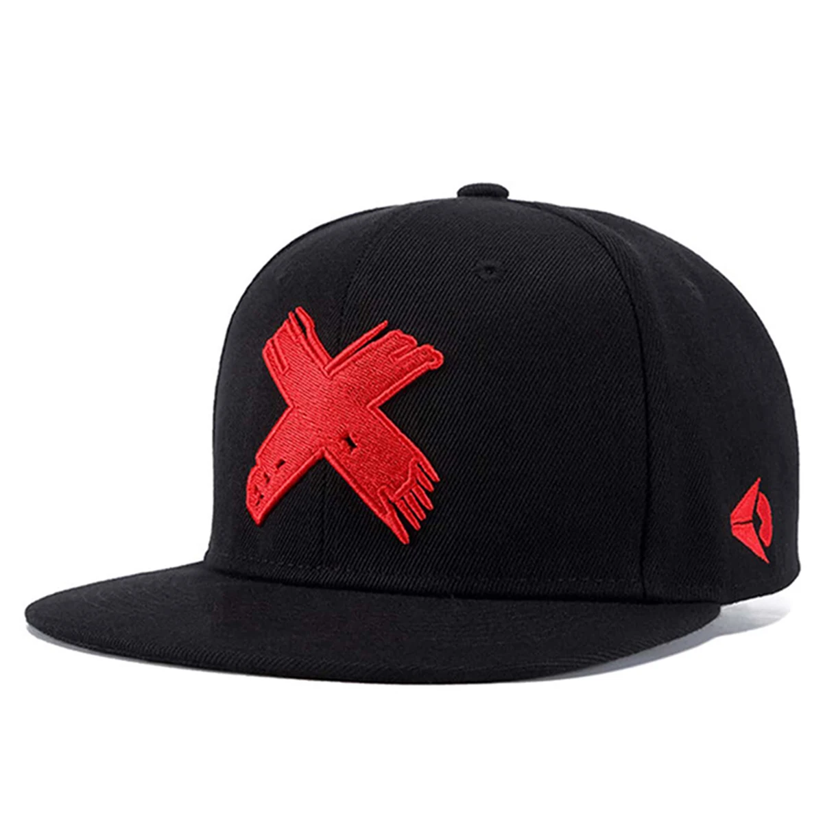 Unisex X Letter Embroidery Hip-hop Hats Spring Autumn Outdoor Adjustable Casual Baseball Caps Sunscreen Hat