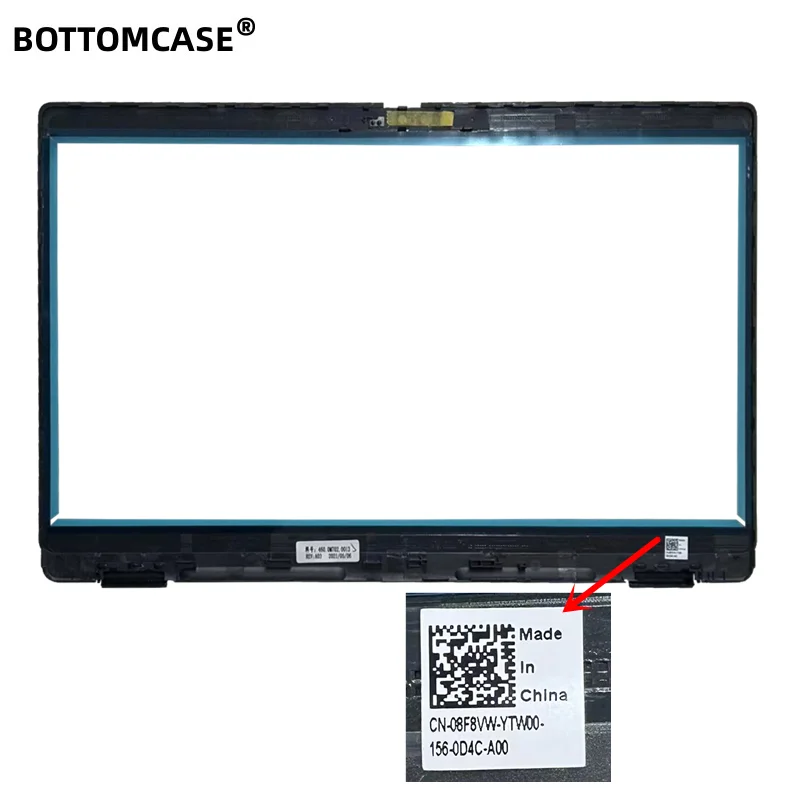 Cubierta trasera LCD para portátil Dell Latitude 5320 E5320, Cubierta superior, bisel LCD, negro, gris, 0MR6NN 08F8VW, nuevo