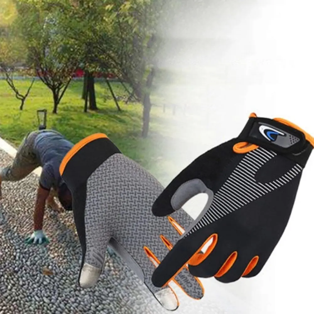 Rutschfeste Angelhandschuhe Touchscreen-fähige Vollfinger-Fahrradhandschuhe Handschutz Verschleißfeste Fitness-Trainingshandschuhe – Detail 5