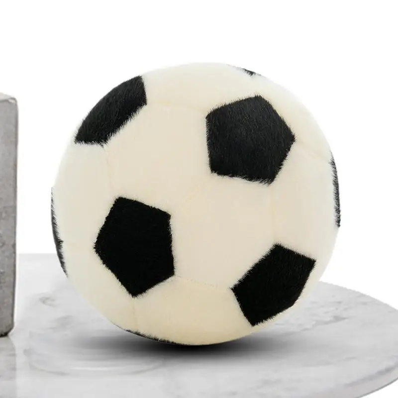 

Plush Soccer Ball Sports Toy Room Decor 9.84 Inch Plush Soccer Ball Stuffed Toy Soft Football Pillow Soccerball For Kids Boys
