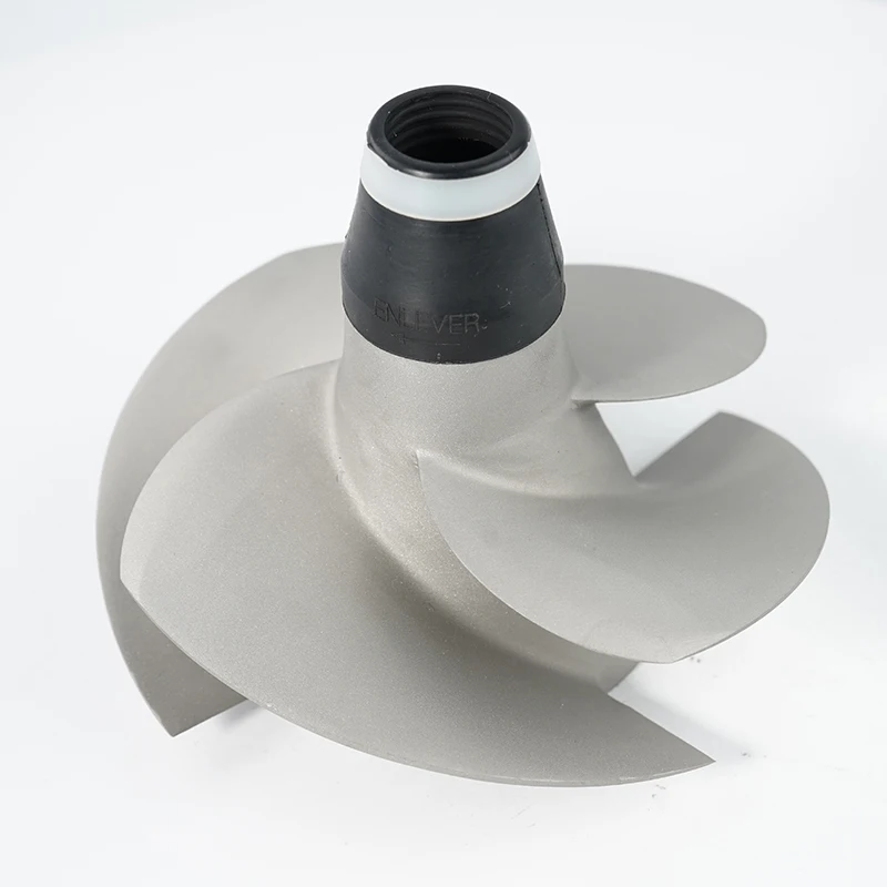 

4-Blade Stainless Steel Jet Pump Impeller for Seadoo Wake 155/GTX 155 155.5mm Diameter Motorboat Propeller