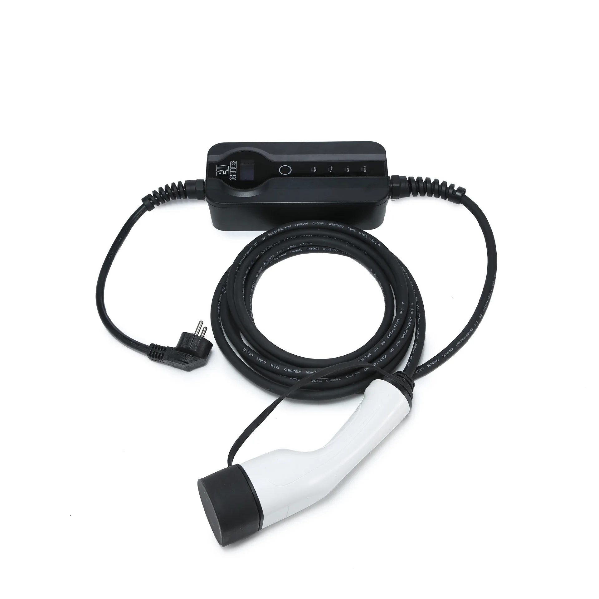 Evthsla EV Charger Type2 Plug 16A 3.5KW EV stazione di ricarica portatile Wallbox spina europea per auto elettrica