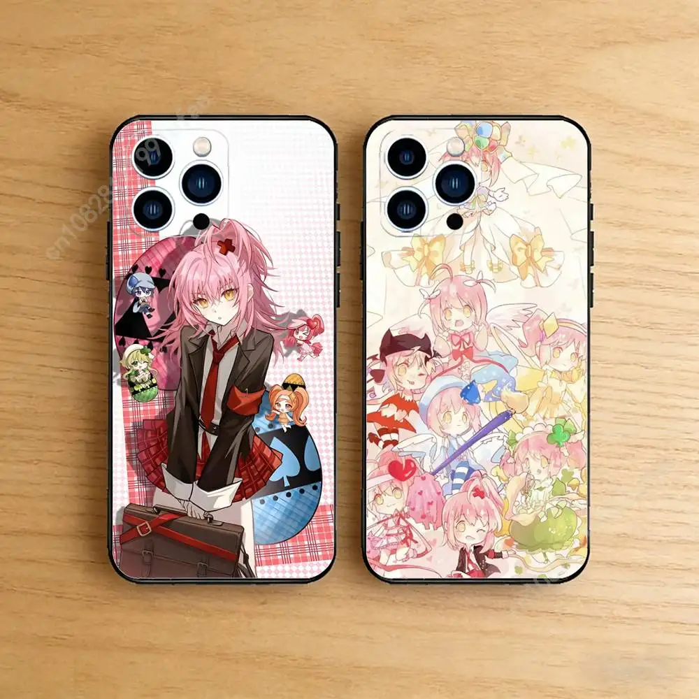 

A-Amu Hinamori-S Comic Phone Case for iPhone 17 16 Pro Plus Air 15 14 Max Mini 12 11 Soft Shockproof Cover