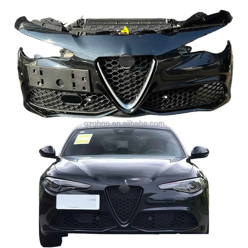 

High Quality Original Car Bumper Kit with Radiator Fan for Gialia Front Bumper Grille Assembly